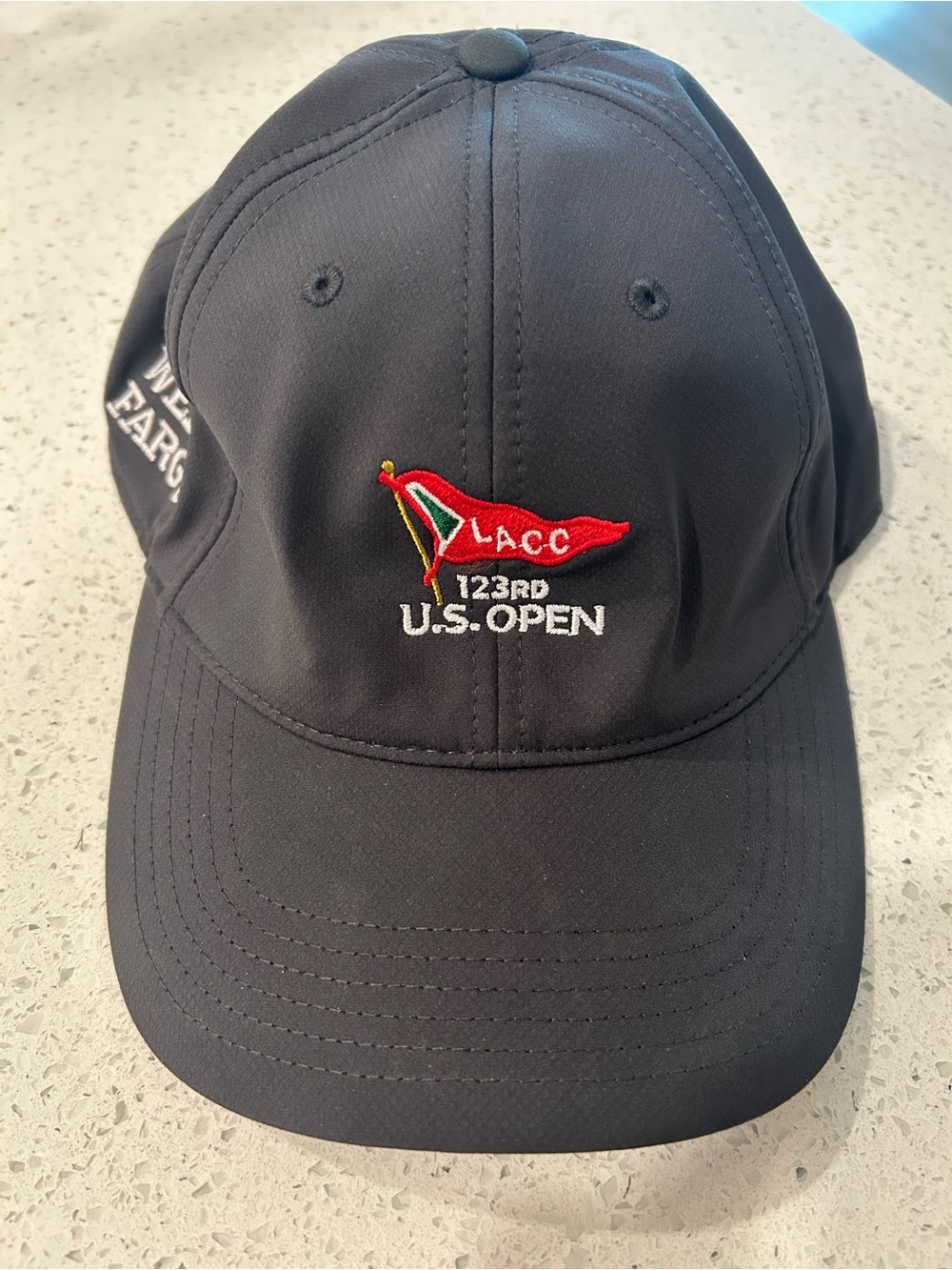LACC 123rd U.S. Open Embroidered Charcoal Baseball Cap